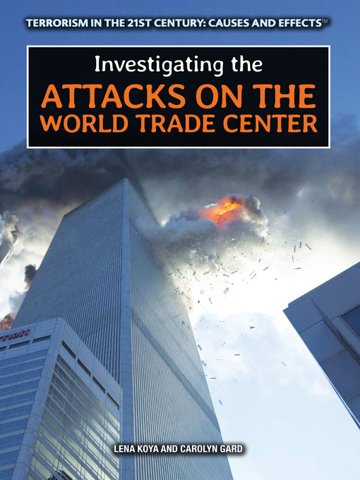 Investigating the Attacks on the World Trade Center 책표지